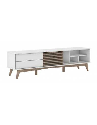 Kidsaw BR8 BAY TV Cabinet-White 1.8m