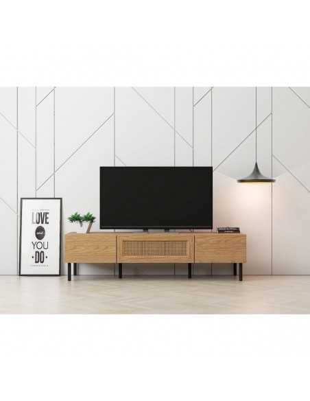 Kidsaw LV51 TV Cabinet-Mid Oak 1.4m Kidsaw