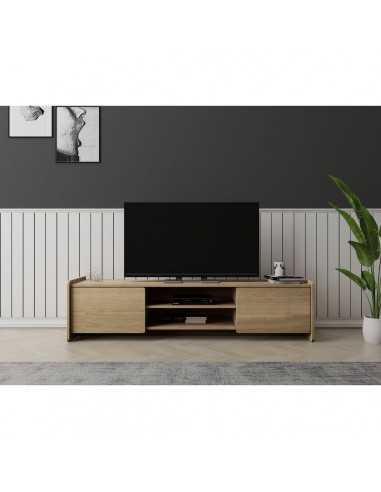 Kidsaw ELV9 TV Cabinet-Light Oak 1.6m