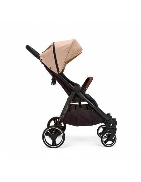 Ickle Bubba Venus Double Stroller-Biscuit Ickle Bubba