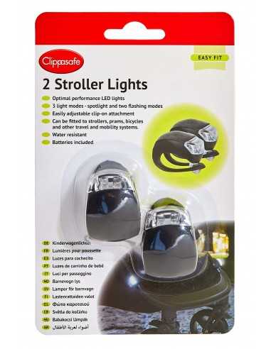 Clippasafe Stroller Lights 2Pk