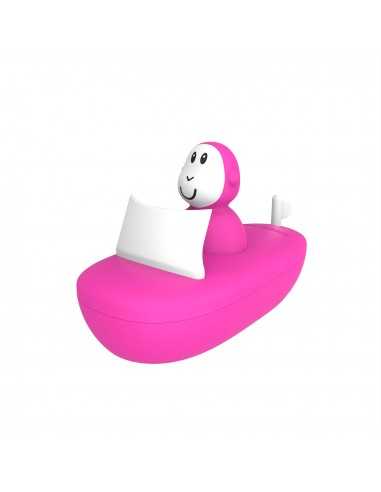 Matchstick Monkey Bathtime Set Boat-Pink