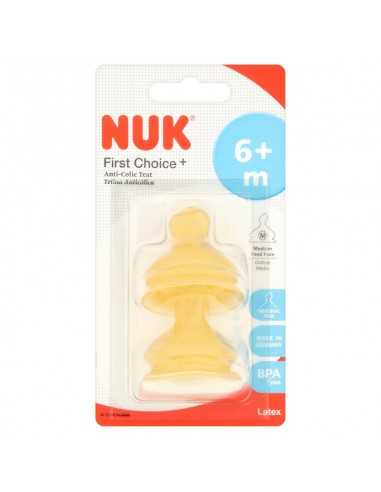 Nuk Teat First Choice+ Latex Size 2...