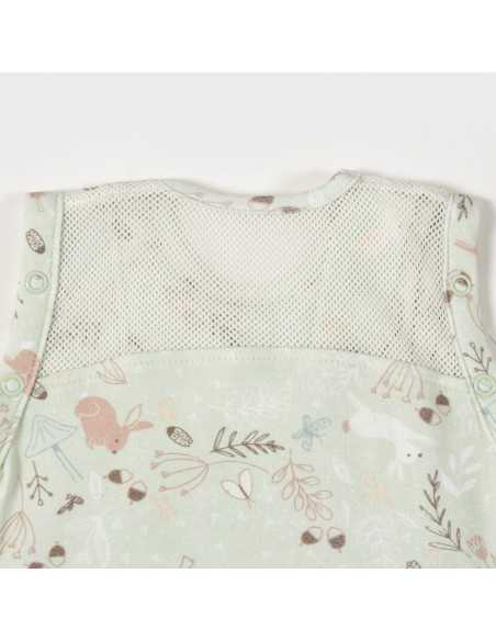 Purflo Cuddle To Sleep Bag 2.5 Tog Storybook Sage 3-12M-Green Purflo