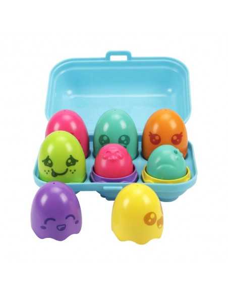 Tomy Toomies Hide 'N' Squeak Bright Chicks-Multicolour Tomy