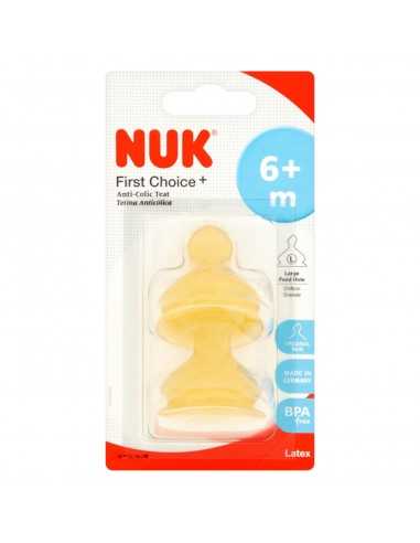 Nuk Teat First Choice+ Latex Size 2...