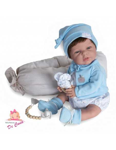 Llorens Dolls Anyl Reborn Baby Doll-Blue Llorens Dolls