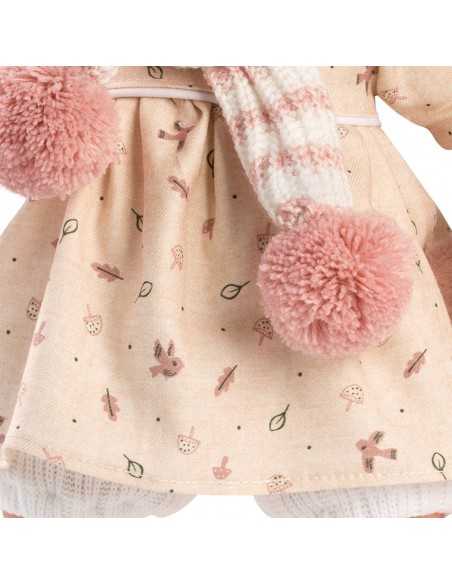 Llorens Dolls Sacha Crying Baby Boy Doll-Pink Llorens Dolls