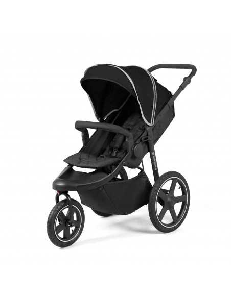 Ickle Bubba Venus Prime Jogger I-Size Travel System with Newborn Cocoon & Isofix Base-Black Ickle Bubba