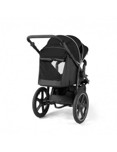 Ickle Bubba Venus Prime Jogger I-Size Travel System with Newborn Cocoon & Isofix Base-Black Ickle Bubba