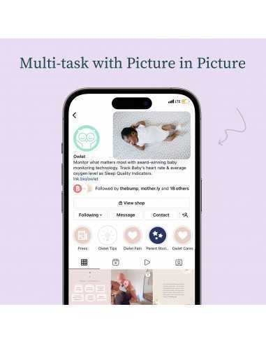 Owlet Medically Certified Dream Sock... Owlet Medically Certified Dream Sock...