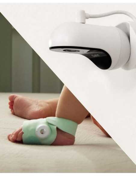 Owlet Medically Certified Dream Sock Baby Monitor-Bedtime Blue Owlet