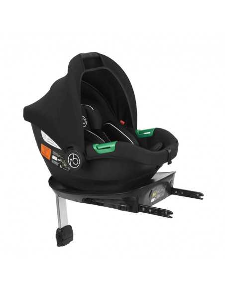 Ickle Bubba Stomp Luxe All in One Travel System With Isofix Base (Cirrus)-Silver / Charcoal Grey / Tan Ickle Bubba