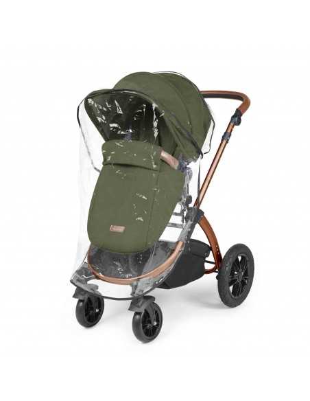 Ickle Bubba Stomp Luxe All in One Travel System With Isofix Base (Cirrus)-Bronze / Midnight / Tan Ickle Bubba