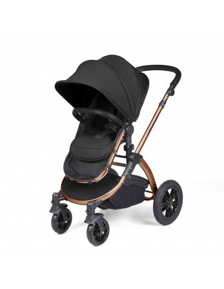 Ickle Bubba Stomp Luxe All in One Travel System With Isofix Base (Cirrus)- Bronze / Woodland / Tan Ickle Bubba