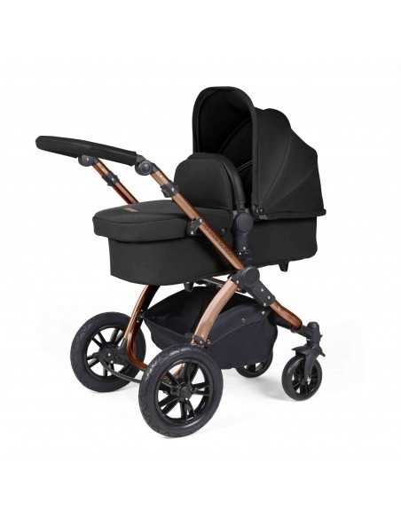 Ickle Bubba Stomp Luxe All in One Travel System With Isofix Base (Cirrus)- Bronze / Woodland / Tan Ickle Bubba