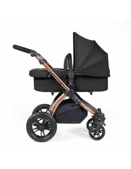 Ickle Bubba Stomp Luxe All in One Travel System With Isofix Base (Cirrus)- Bronze / Woodland / Tan Ickle Bubba