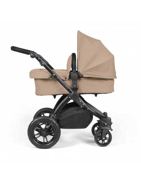 Ickle Bubba Stomp Luxe All-in-One Travel System With Isofix Base (Cirrus)-Black / Desert / Black Ickle Bubba