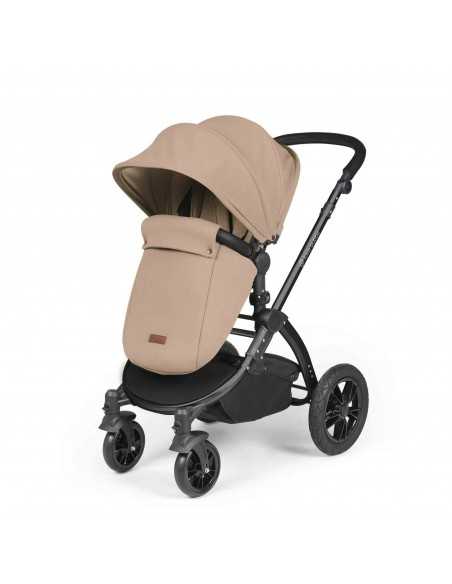 Ickle Bubba Stomp Luxe All-in-One Travel System With Isofix Base (Cirrus)-Black / Desert / Black Ickle Bubba