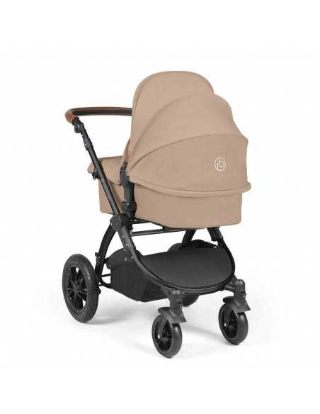 Ickle Bubba Stomp Luxe All-in-One Travel System With Isofix Base (Cirrus)-Black / Desert / Tan Ickle Bubba