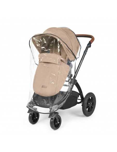 Ickle Bubba Stomp Luxe All-in-One Travel System With Isofix Base (Cirrus)-Black / Desert / Tan Ickle Bubba