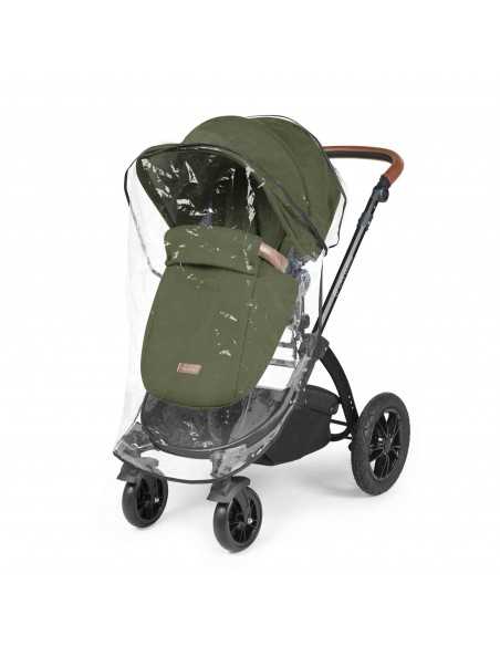 Ickle Bubba Stomp Luxe All-in-One Travel System With Isofix Base (Cirrus)-Black / Midnight / Tan Ickle Bubba