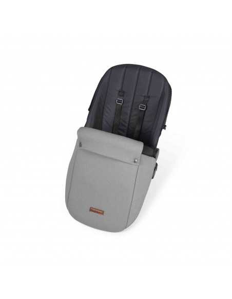 Ickle Bubba Stomp Luxe All in One Travel System With Isofix Base (Cirrus)-Black / Pearl Grey / Black Ickle Bubba