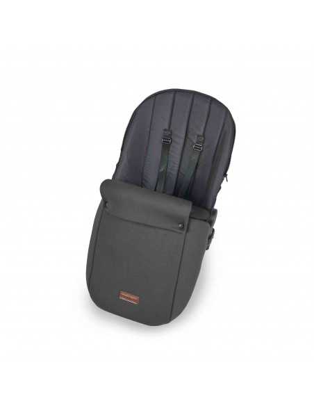 Ickle Bubba Stomp Luxe All-in-One Travel System With Isofix Base (Cirrus)-Black / Charcoal Grey / Black Ickle Bubba