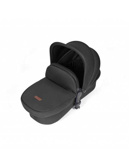 Ickle Bubba Stomp Luxe All in One Travel System With Isofix Base (Cirrus)-Silver / Midnight / Black Ickle Bubba