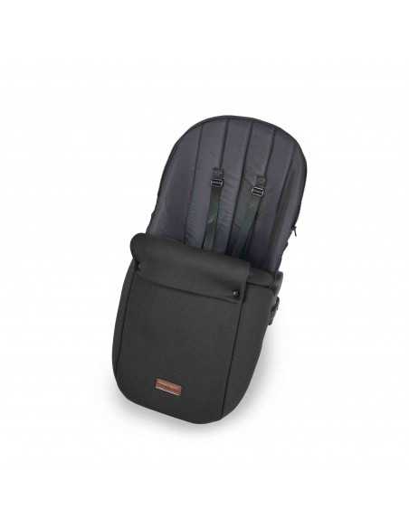 Ickle Bubba Stomp Luxe All in One Travel System With Isofix Base (Cirrus)-Silver / Midnight / Black Ickle Bubba