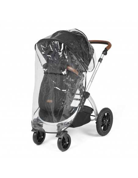 Ickle Bubba Stomp Luxe All in One Travel System With Isofix Base (Cirrus)-Silver / Woodland / Tan Ickle Bubba