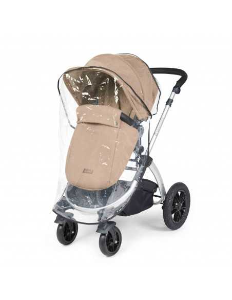 Ickle Bubba Stomp Luxe All in One Travel System With Isofix Base (Cirrus)-Silver / Desert / Black Ickle Bubba