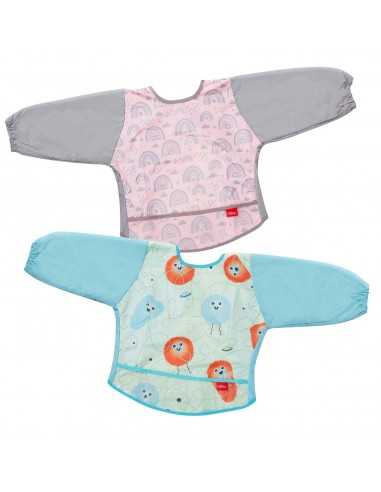 Nuby Bib Coverall Assorted Colours