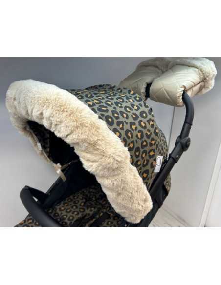 Roma Pram Hood Fur-Feather Roma