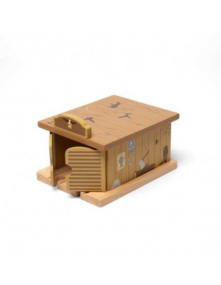 Bigjigs Rail Saloon Tunnel-Brown Bigjigs Toys