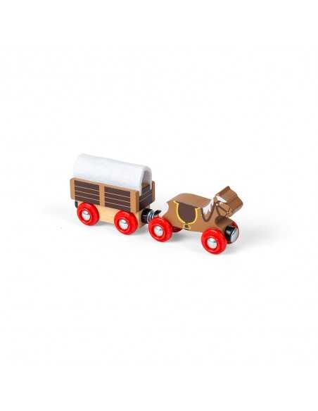 Bigjigs Rail Wild West Train Set-Multicolour Bigjigs Toys