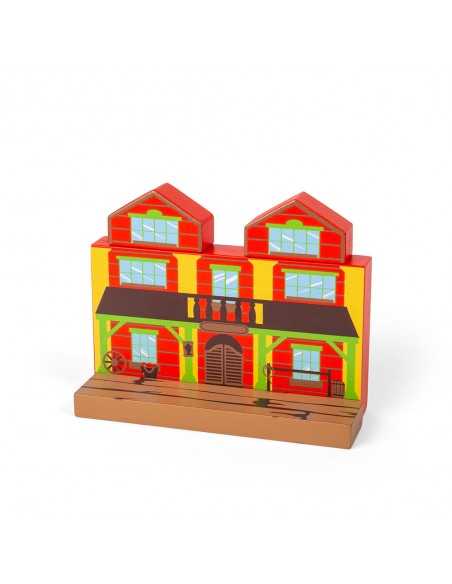 Bigjigs Rail Wild West Train Set-Multicolour Bigjigs Toys