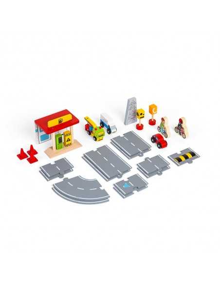 Bigjigs Rail Roadway Accessory Pack-Multicolour Bigjigs Toys