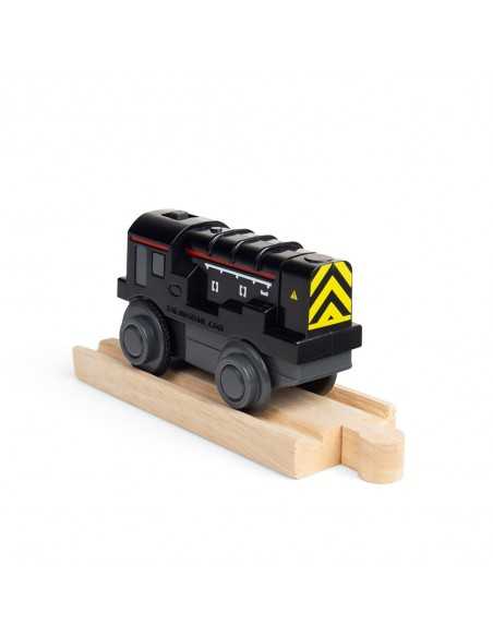 Bigjigs Rail Battery Operated Diesel Shunter-Black Bigjigs Toys