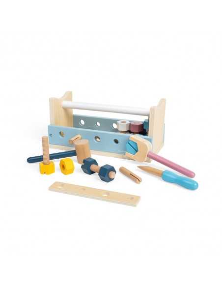 Bigjigs FSC® Certified Activity Work Bench-Multicolour Bigjigs Toys