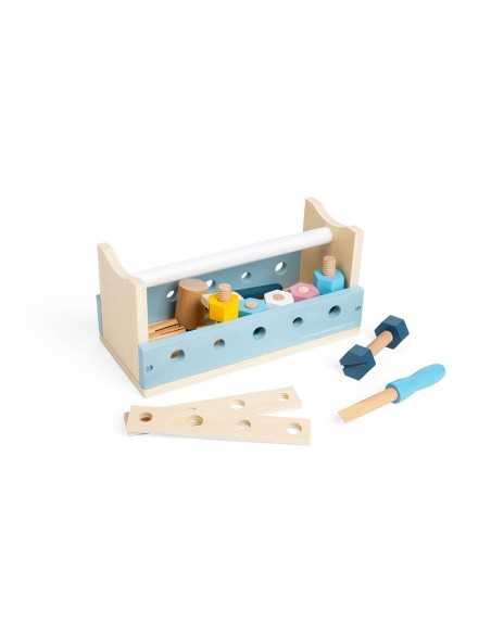 Bigjigs FSC® Certified Activity Work Bench-Multicolour Bigjigs Toys