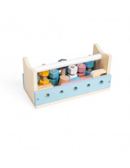 Bigjigs FSC® Certified Activity Work Bench-Multicolour Bigjigs Toys