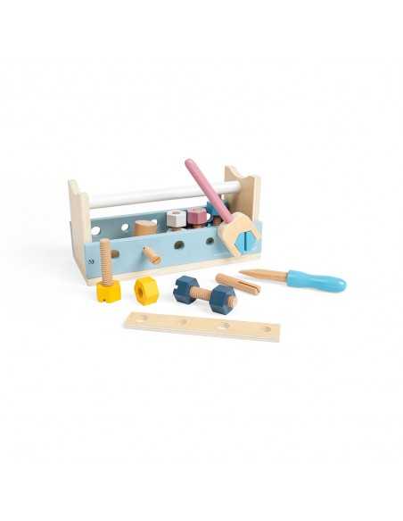 Bigjigs FSC® Certified Activity Work Bench-Multicolour Bigjigs Toys