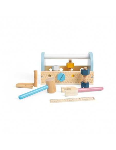 Bigjigs FSC® Certified My First Tool Box-Multicolour Bigjigs Toys