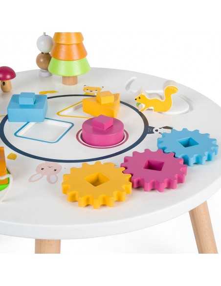 Bigjigs FSC® Certified Animal Activity Table-Multicolour Bigjigs Toys