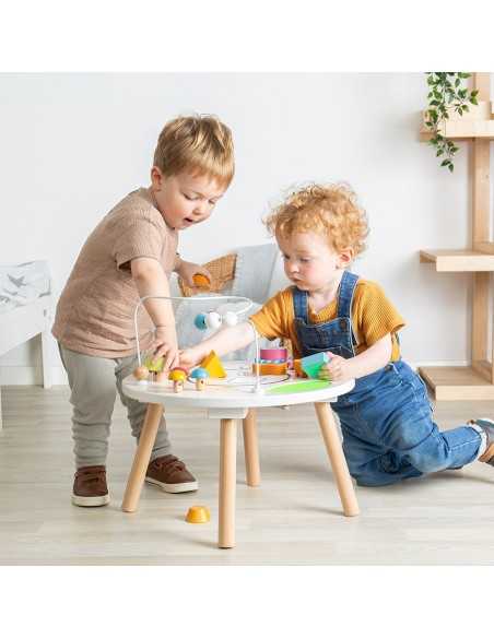 Bigjigs FSC® Certified Animal Activity Table-Multicolour Bigjigs Toys