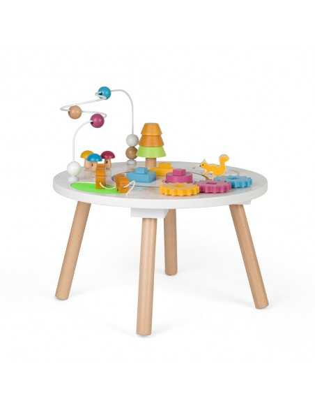 Bigjigs FSC® Certified Animal Activity Table-Multicolour Bigjigs Toys