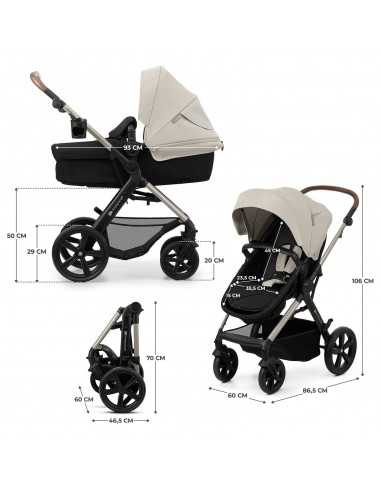 Kinderkraft 3in1 MOOV 2 MINK PRO... Kinderkraft 3in1 MOOV 2 MINK PRO...