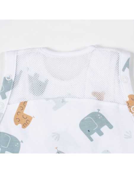 Purflo Swaddle To Sleep Bag 2.5 Tog 0-4M Animal Safari Purflo