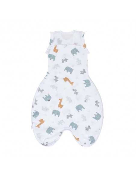 Purflo Swaddle To Sleep Bag 2.5 Tog 0-4M Animal Safari Purflo